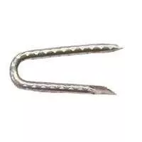 0050075 Hot Galvanized Fence Staples, 1-1/4 In, 9 Ga, 5 Lb