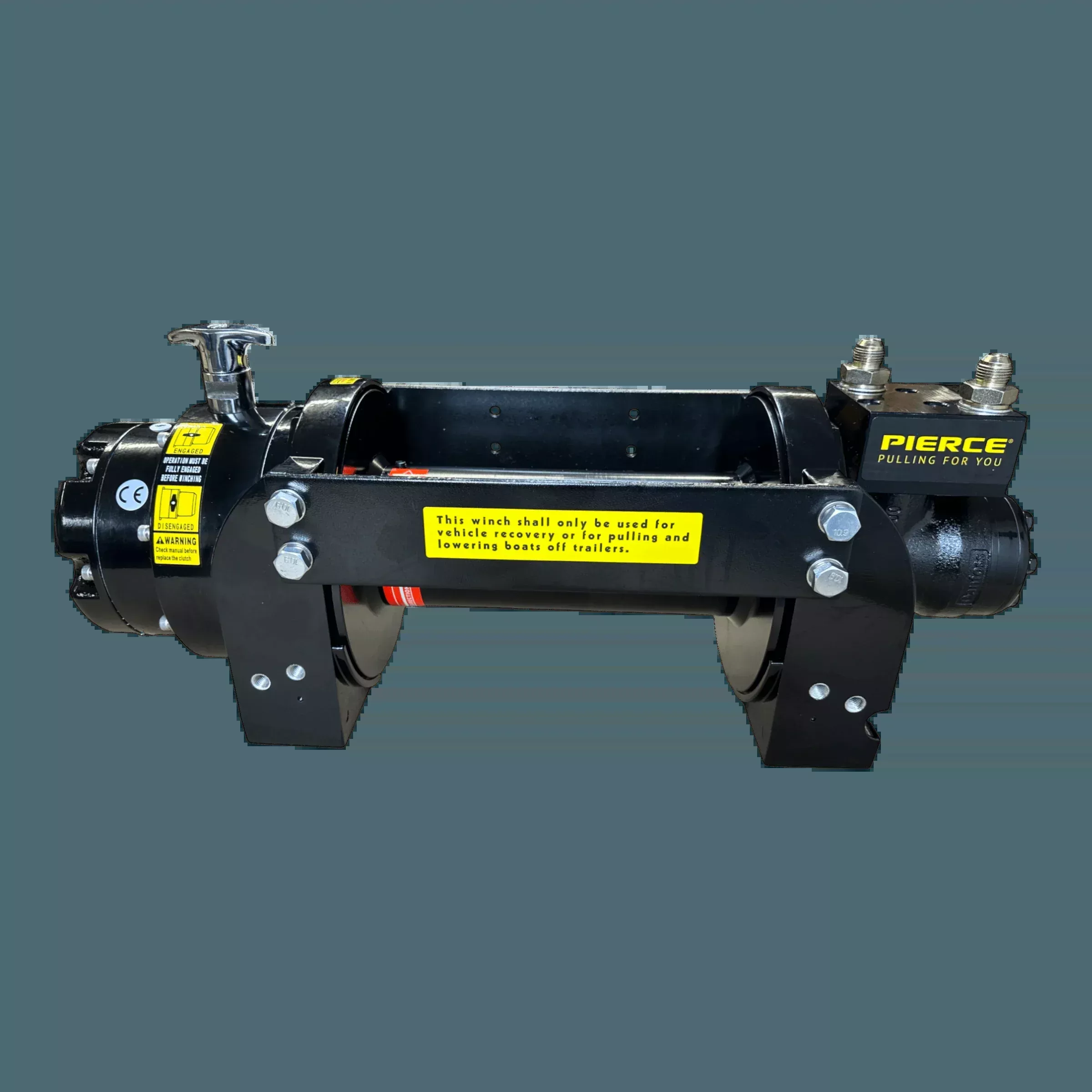 10,000 lb Hydraulic Recovery Winch | 46 fpm