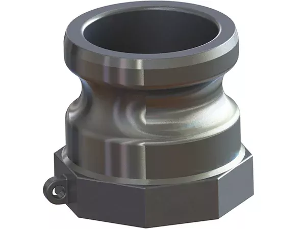 100-A-AL | 1" Male Adapter x 1" NPT Female