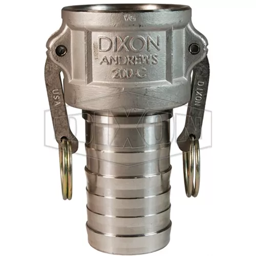 100-C-SS -Part CCoupler x Hose Shank Stainless Steel