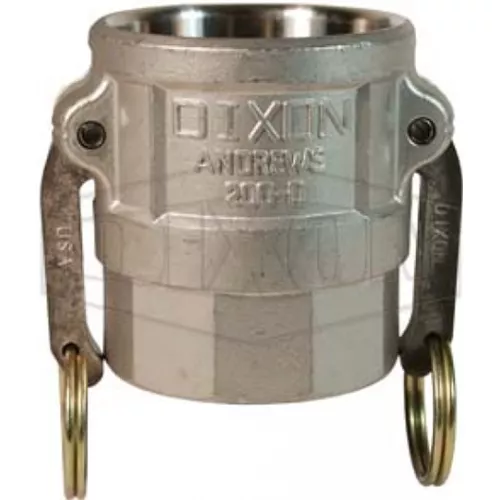 100-D-SS -Part DCoupler x FNPT Stainless Steel