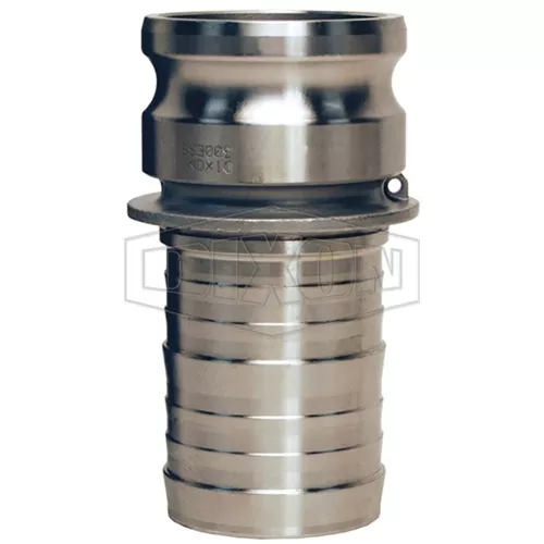 100-E-SS -Part EAdapter x Hose Shank Stainless Steel
