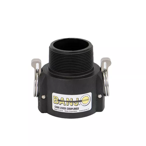 100B -Part BCoupler x Male NPT Polypropylene