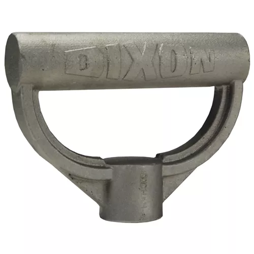 100DHAN-AL - D-Style Heavy Duty Shovel Handle for Type 35 Loading Arm Swivel