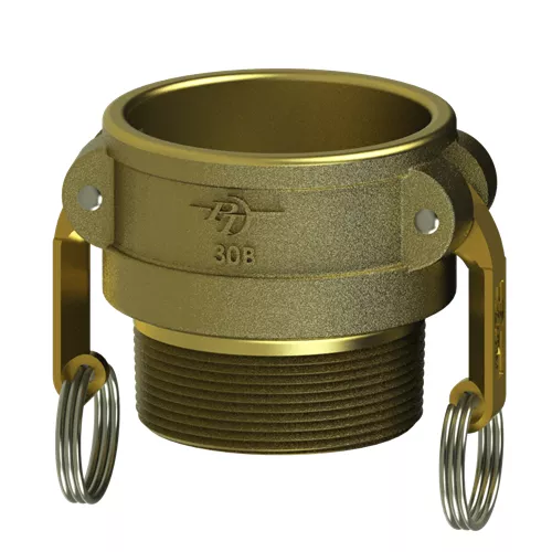 10B BRASS HB -Part BCoupler x Male NPT Brass