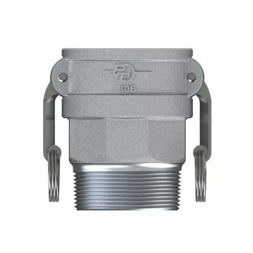 10B-L HBS 316SS - 2"Part B Long SS CplrxMNPT