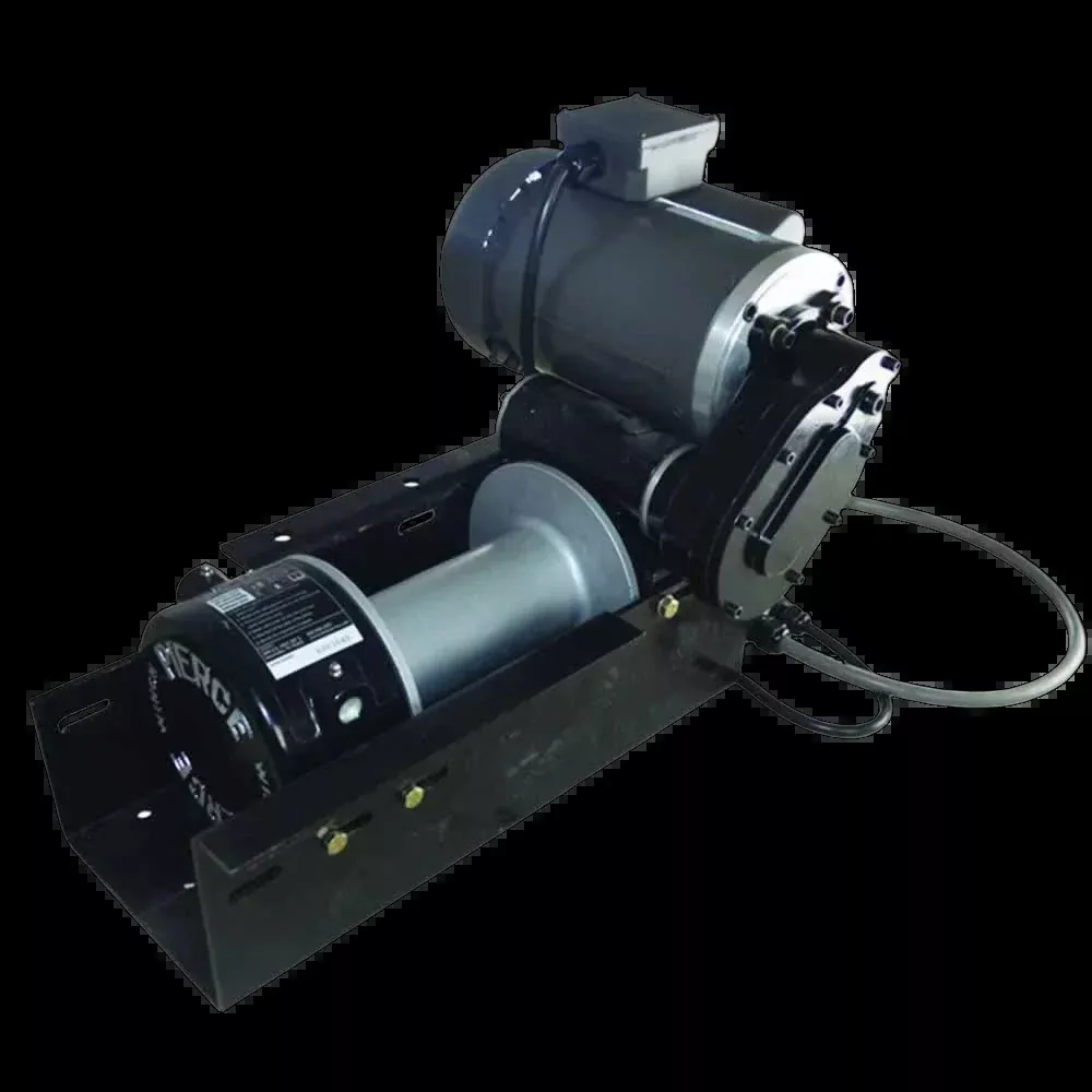 11,000 lb 110V Worm Gear Winch | 11 in Drum