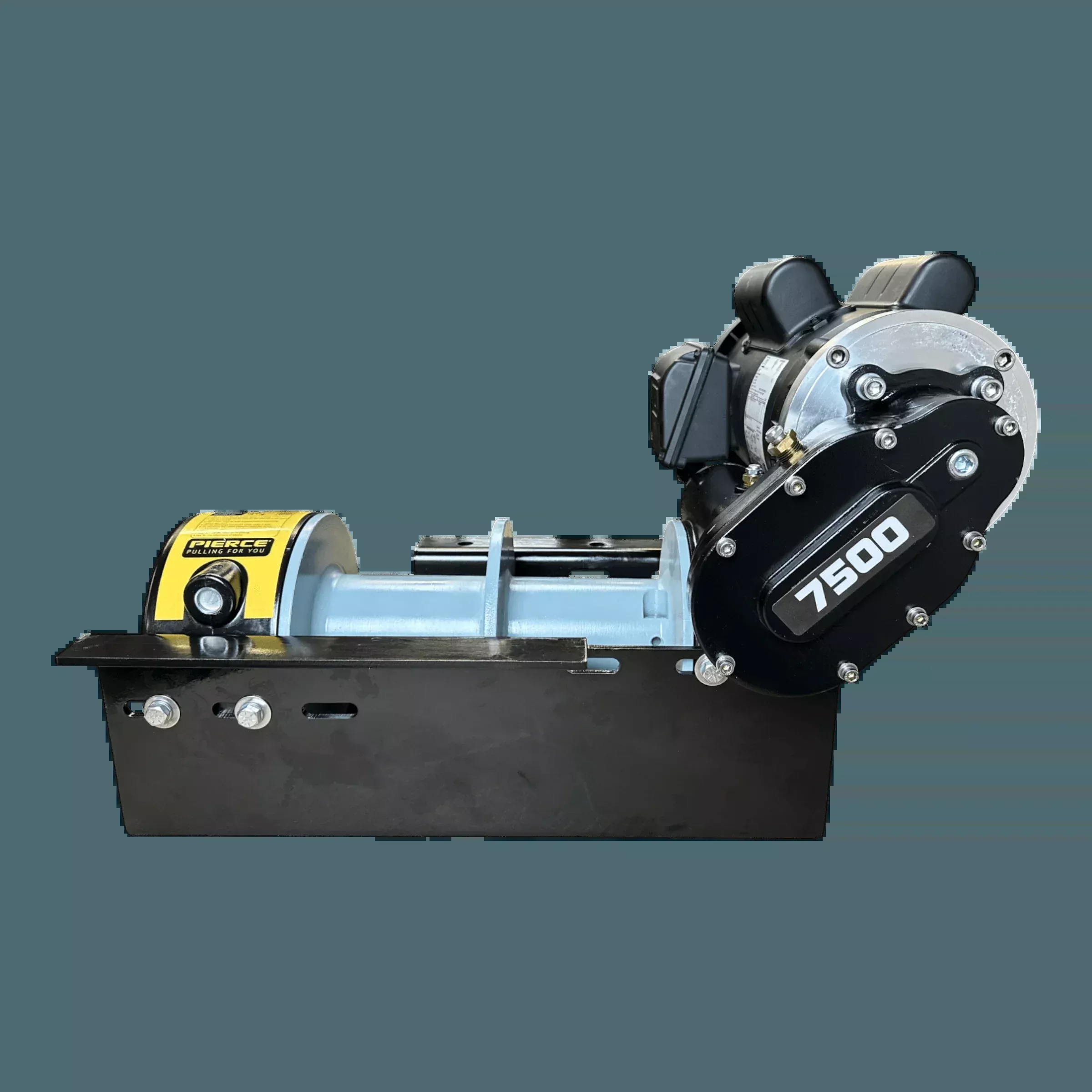 11,000 lb 110V Worm Gear Winch | 11 in Split Drum