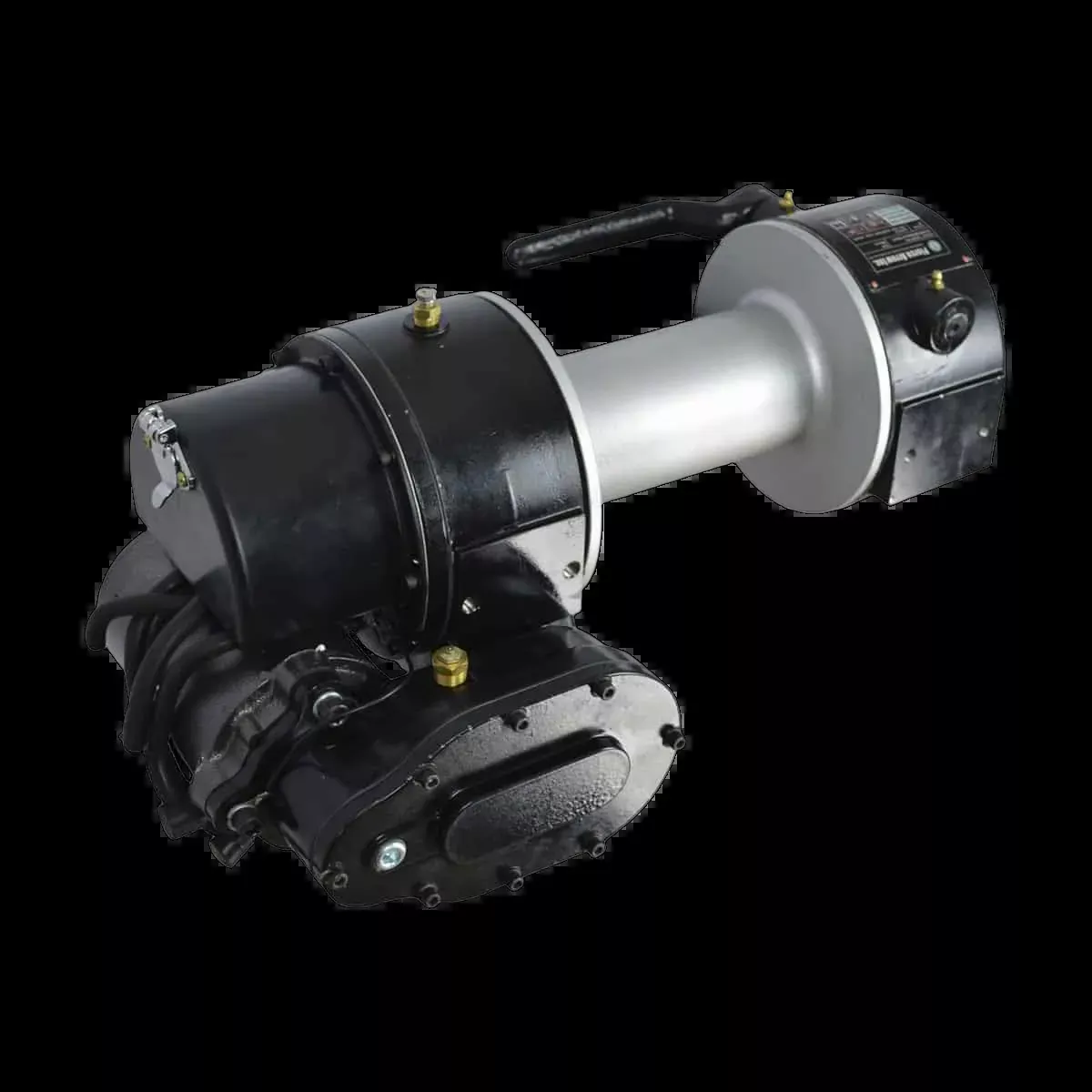 12,500 lb 12V Worm Gear Winch | 8 in Drum