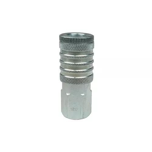 120 - 1/2" Automatic Industrial Coupler, 1/2" FPT