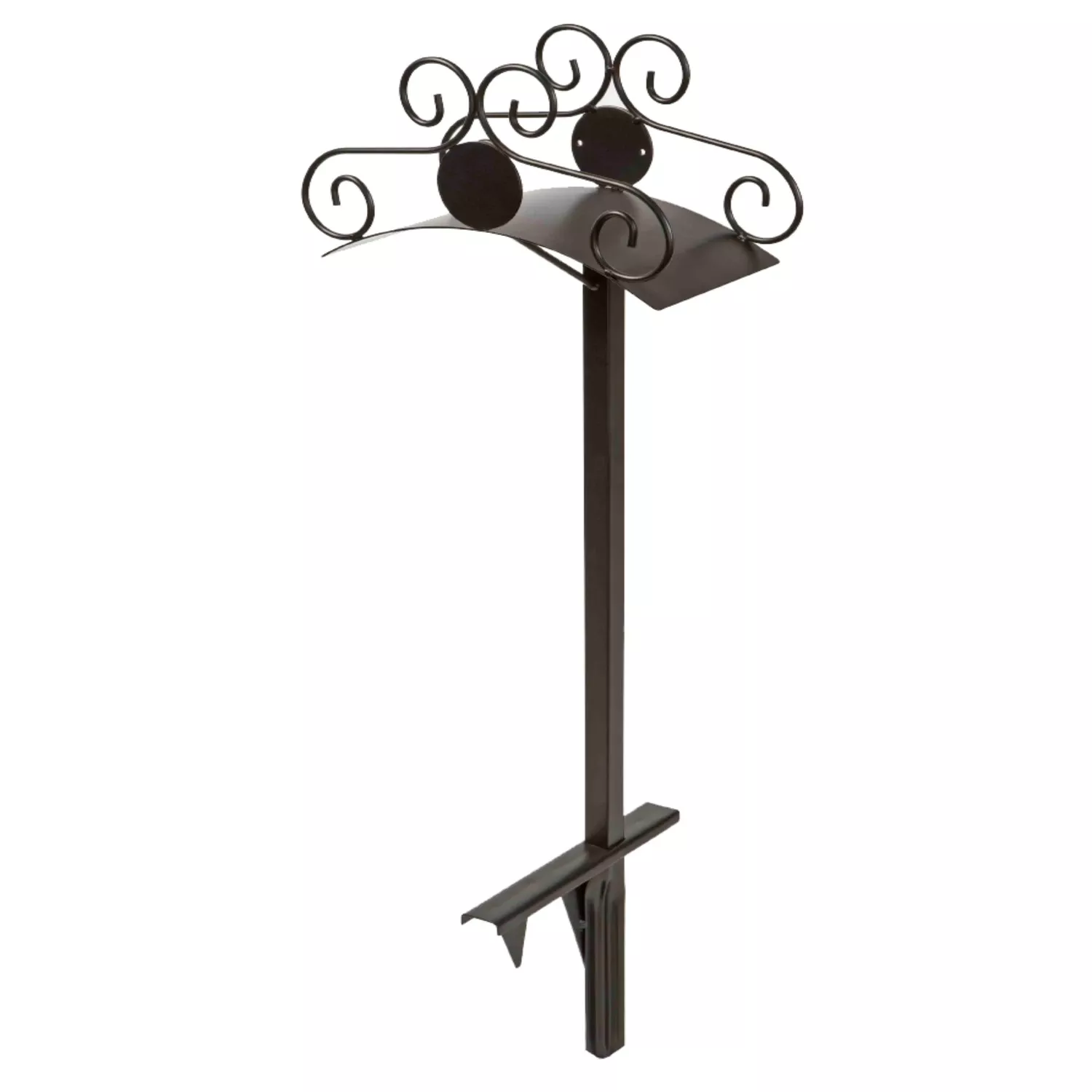 125 Ft Free Standing Decorative Black Hose Stand Model 645