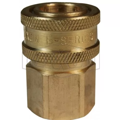 12EF12-B - E-Series Straight Through Female Threaded Coupler