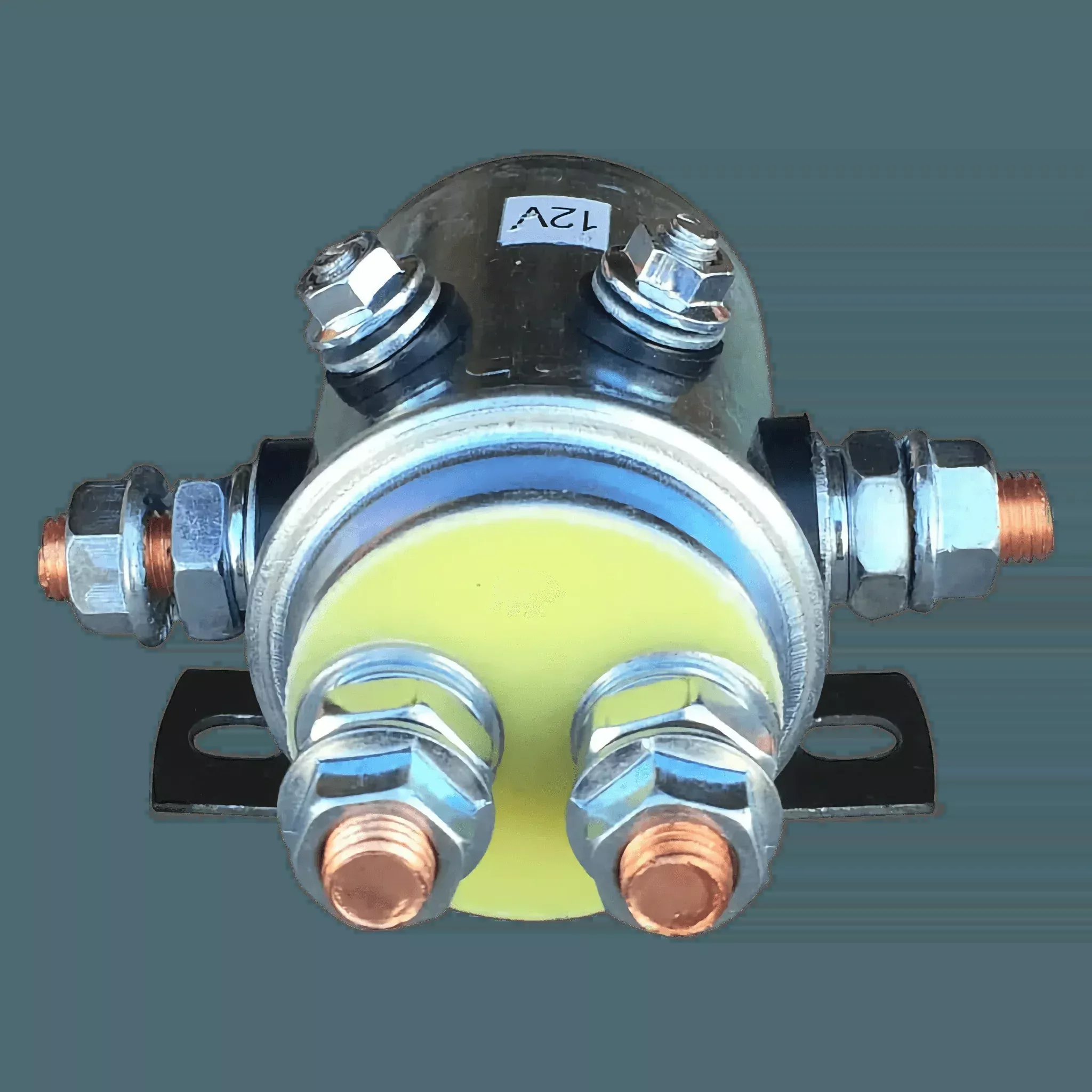12V Winch Solenoid | Grounding Screw | Silver Contacts