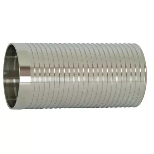 14WHRL-R150 - Polished Long Weld Hose Adapter