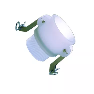 150B-V -Part BCoupler x Male NPT Kynar Kynar