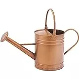 1rcwc Decorative Copper Watering Can, 1.25 Gallon Capacity