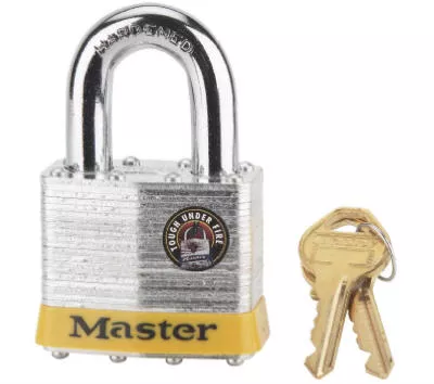 2-inch High Security 5-pin Laminated Padlock With Steel Shackle - Model 17dpf