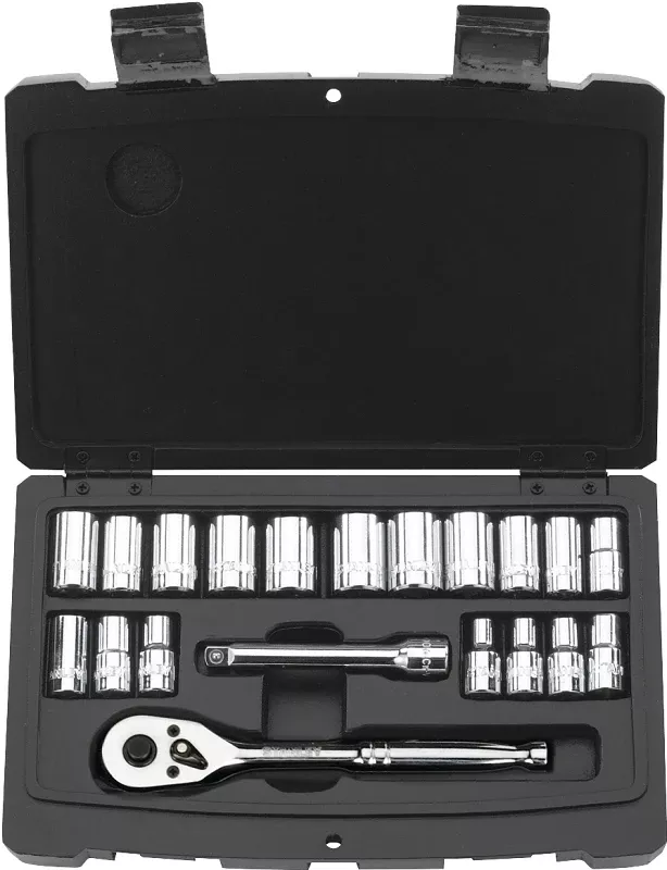 20-pc. Sae Socket Mechanic Set, 1/4 In. Drive