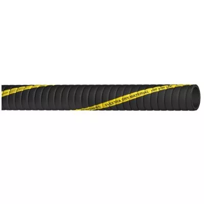 20019233 - Flextra Dry Material Black, Chemituf Tube 75 PSI 4"x100'