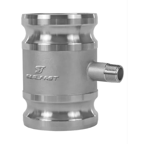 200AA-1SS - Adapter x Adapter Blowdown Cam and Groove Fitting