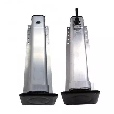 23002212 - L/LEG SET, AX150 ALUM 17" CUSHION FOOT,