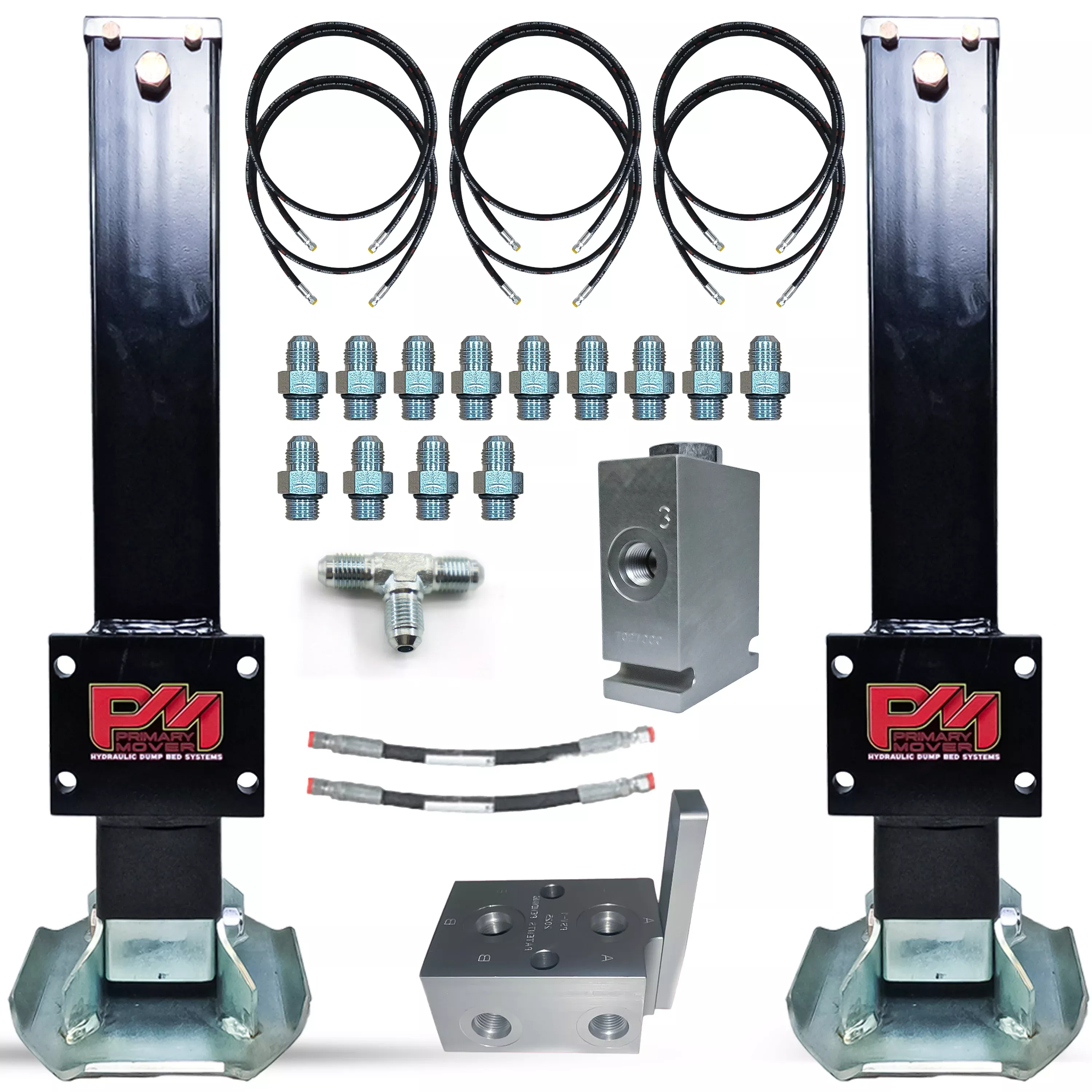 24k Double Hydraulic Trailer Jack Add-On Kit "Weld On" or "Bolt On"