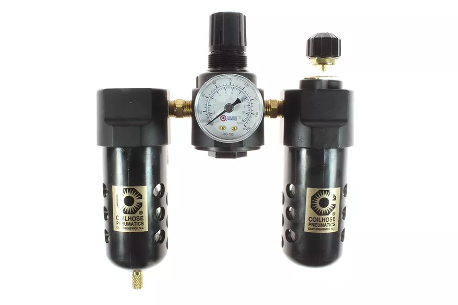 26FRL3-G | 3/8" Combo (Filter,Regulator, Lubricator, Gauge)