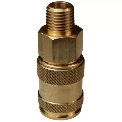 2UM2-B - U-Series Universal Pneumatic Male Threaded Coupler