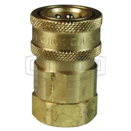 2VF2-B - V-Series Valved Female Coupler