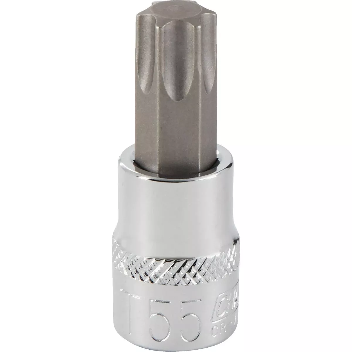 3/8 Inch Drive T55 6-point Torx Bit Socket - Chrome Vanadium Steel