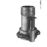 33099SAL - 3"99S Straight Tight Fill with MNPT