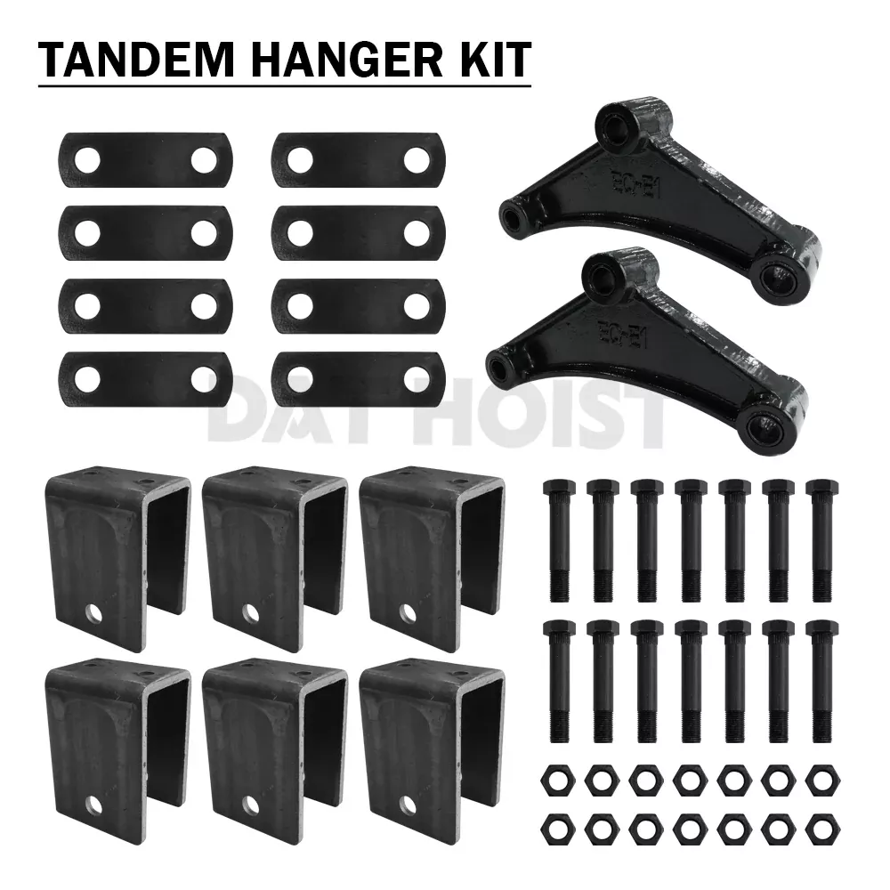 3500–7000 lb Axle Trailer Double Eye Tandem Hanger Kit