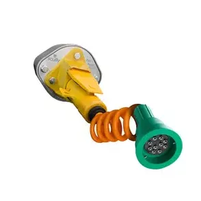 36159 - 10 Contact, 4 J-Slot Pull-Away Plug (SC-8B) with 30’ Coiled Cable
