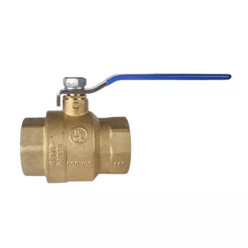 36BRVB200 - Ball Valve 2" Female NPT Full Port Brass