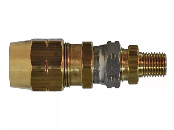 38-363 | Male Connector (3/8" hose x 1/4" NPT)