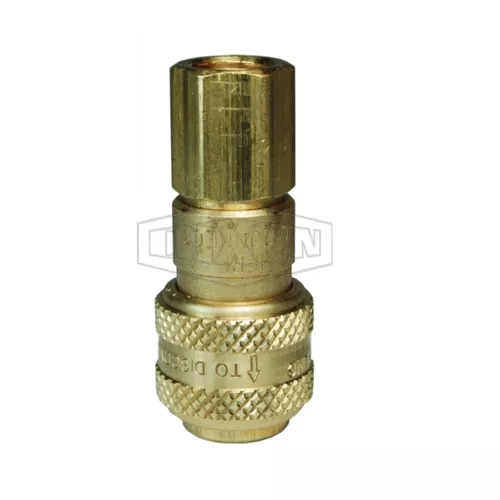 3DF3-B - DF-Series Pneumatic Automatic Female Threaded Coupler