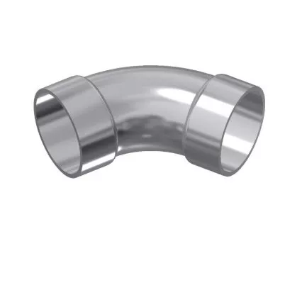 40111B - 3" 60degree Aluminum Long Radius Bend Belled