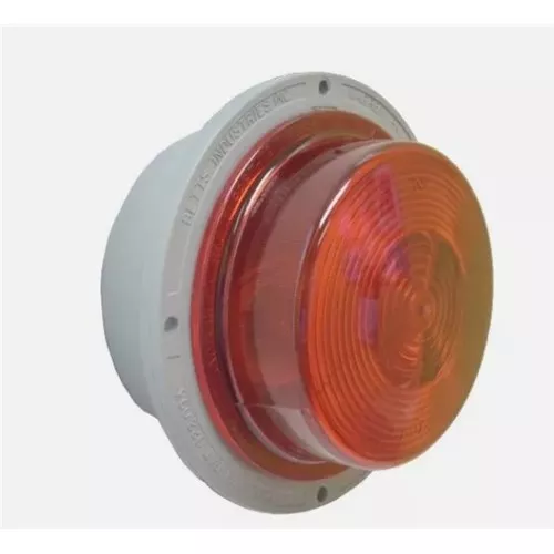 402068 - Stop/Turn/Tail – Red deep lens with no optics, 45 LED's, 12V/24V 40-Series Gray Housing