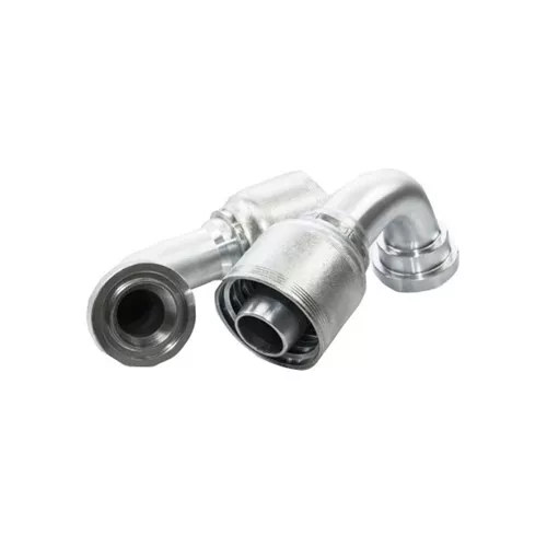 4045-1212 - 4045 Series 3.98"Overall Length (A) SAE Code 62 Flange 90 Degree Elbow