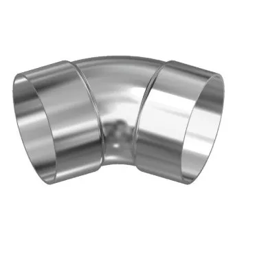 40591C - 4" 45degree Aluminum Short Radius Bend Belled