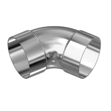 40634B - 2" 60degree Aluminum Short Radius Bend Belled