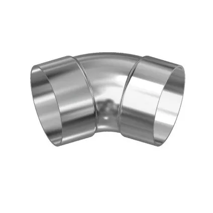 40634C - 2" 45degree Aluminum Short Radius Bend Belled