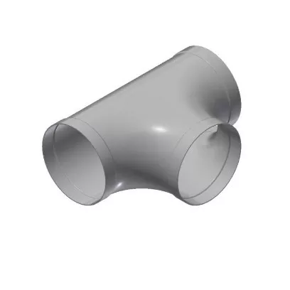 40727C - 4" Aluminum Short Radius Tee