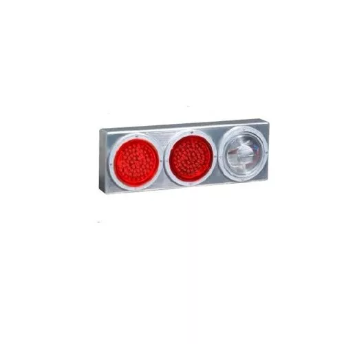 412018 - 40 Series 3-Lamp Multi-LED Module with Backup and Side Marker, Left, Aluminum Body