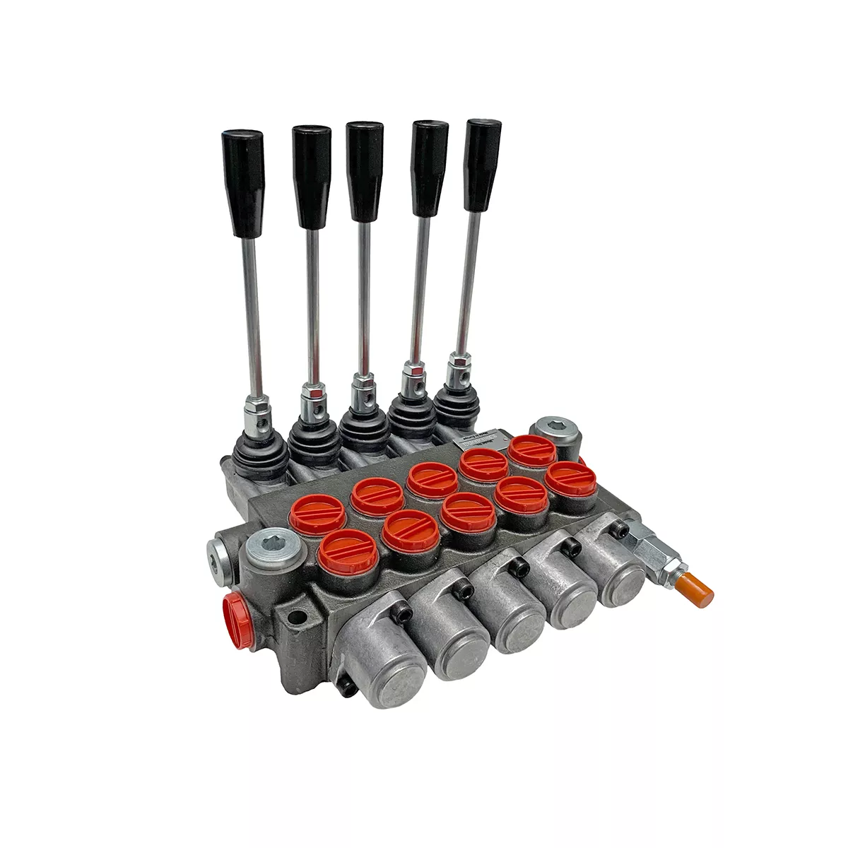 5 spool x 13 GPM hydraulic control valve