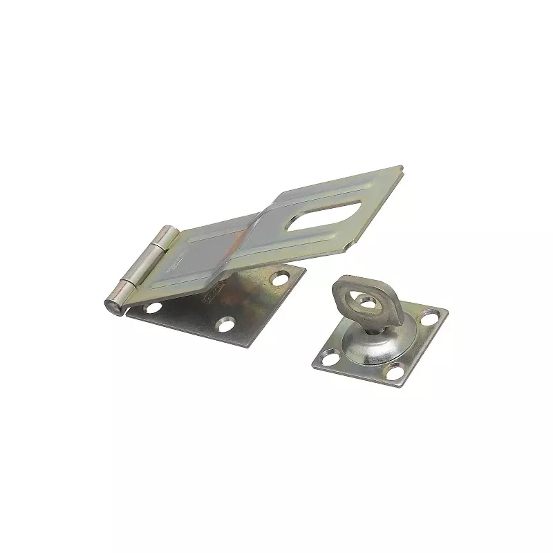 6 In. Zinc Swivel Safety Hasp