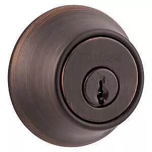 665 Series K3 Adjustable Deadbolt – Venetian Bronze, 3‑grade Security, Keyed Entry