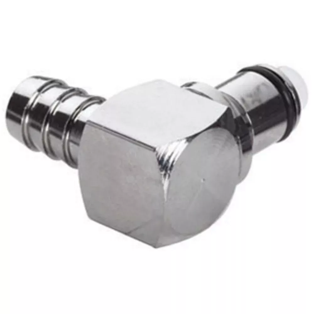 71300 NSF Valved Elbow Hose Barb Coupling Insert 3/8 ID Barb