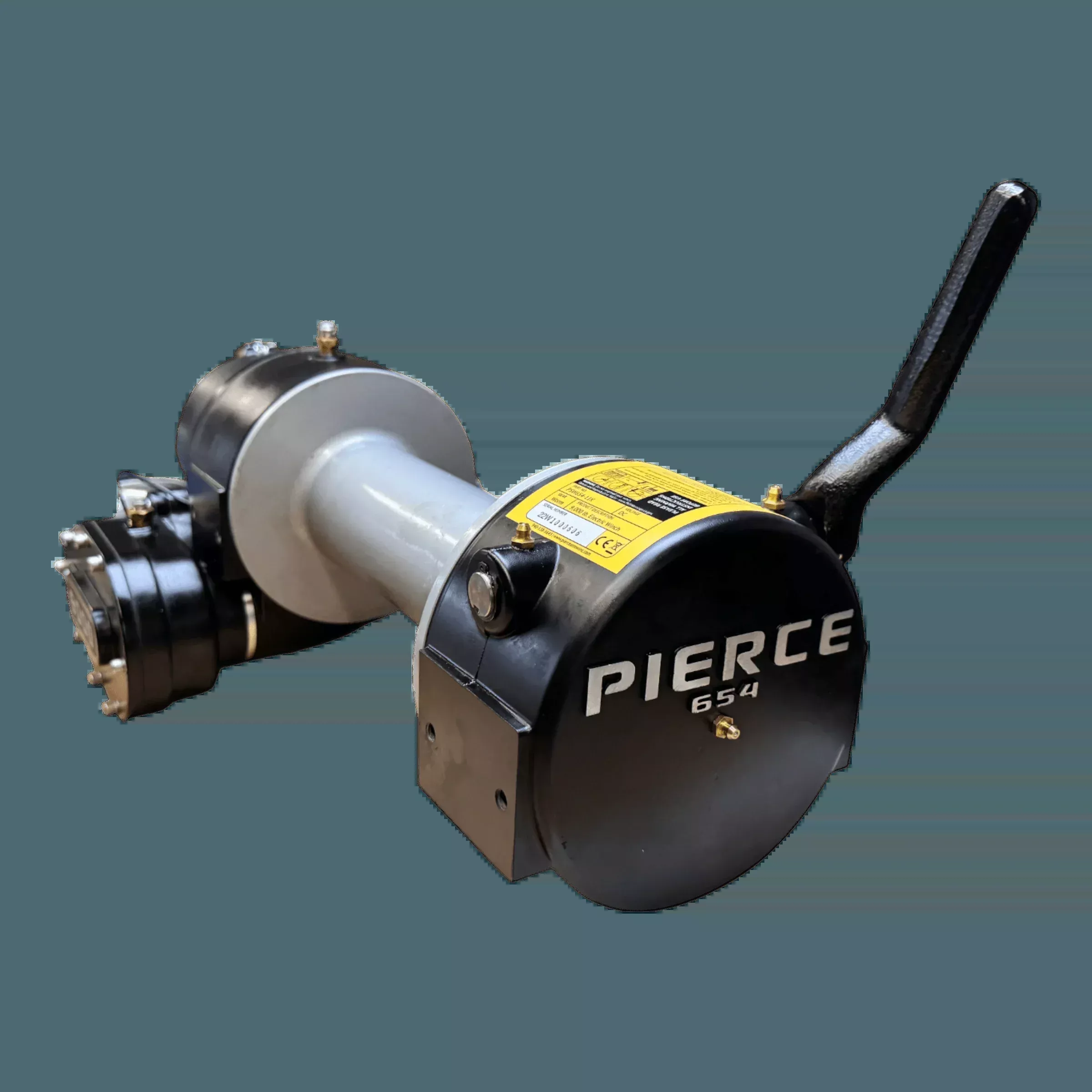 9,000 lb 12V Worm Gear Winch | 11 in Drum