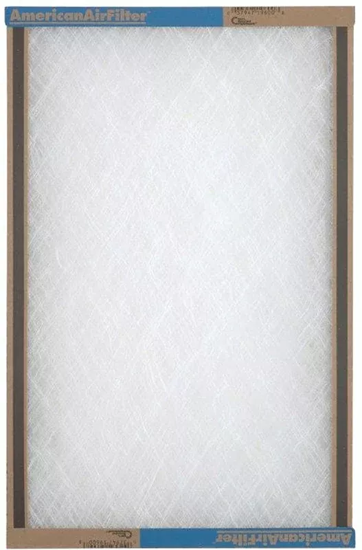 AAF 124241 Air Filter, 24 in L, 24 in W, Chipboard Frame, Pack of 12